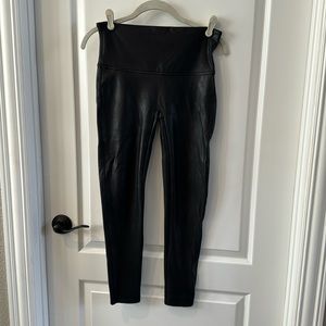 Spanx faux leather leggings